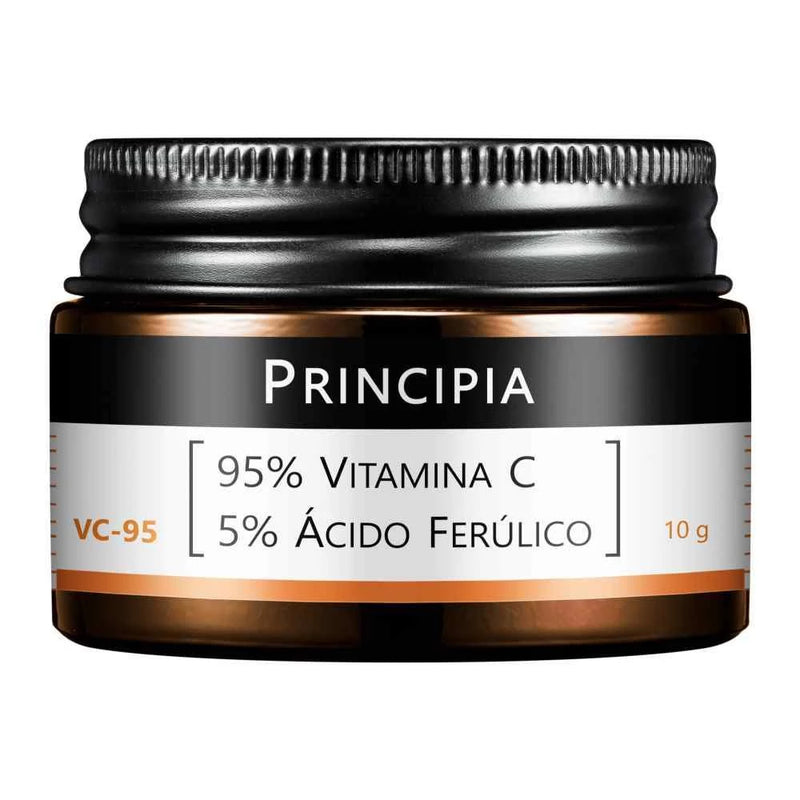 Principia 95% Vitamina C Pura + 5% Ácido Ferúlico em pó- VC-95