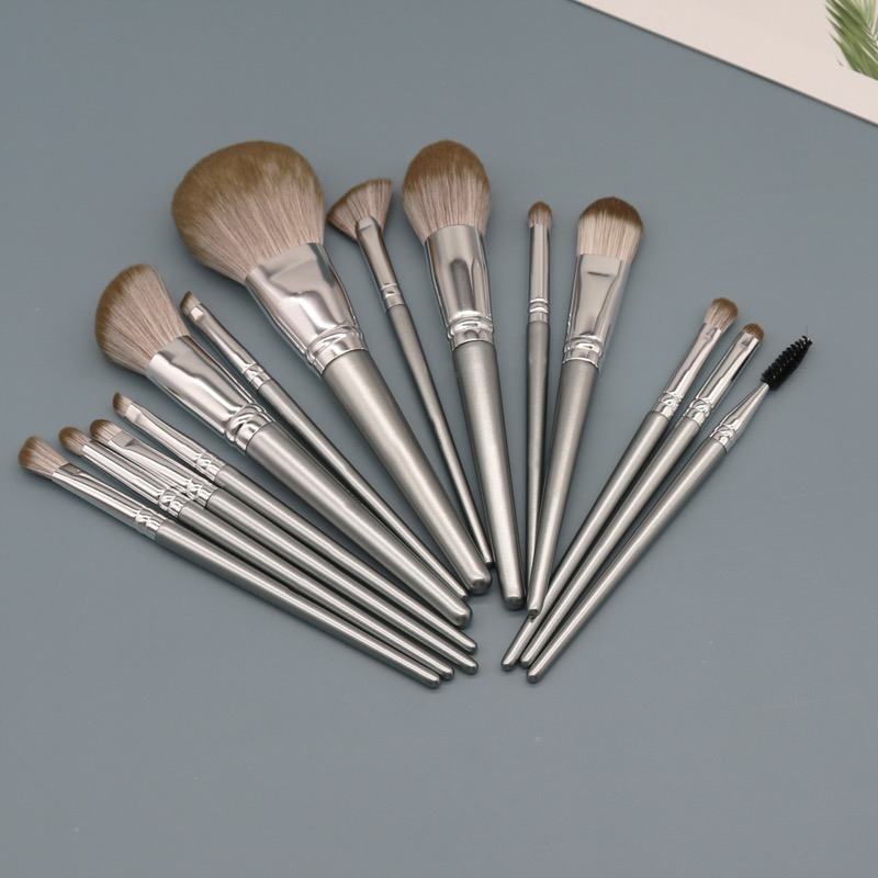 KIT 14 peças Pincéis de Maquiagem Suave