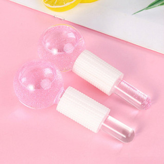 Kit Esfera Para Massagem facial cromoterapia Cristal 