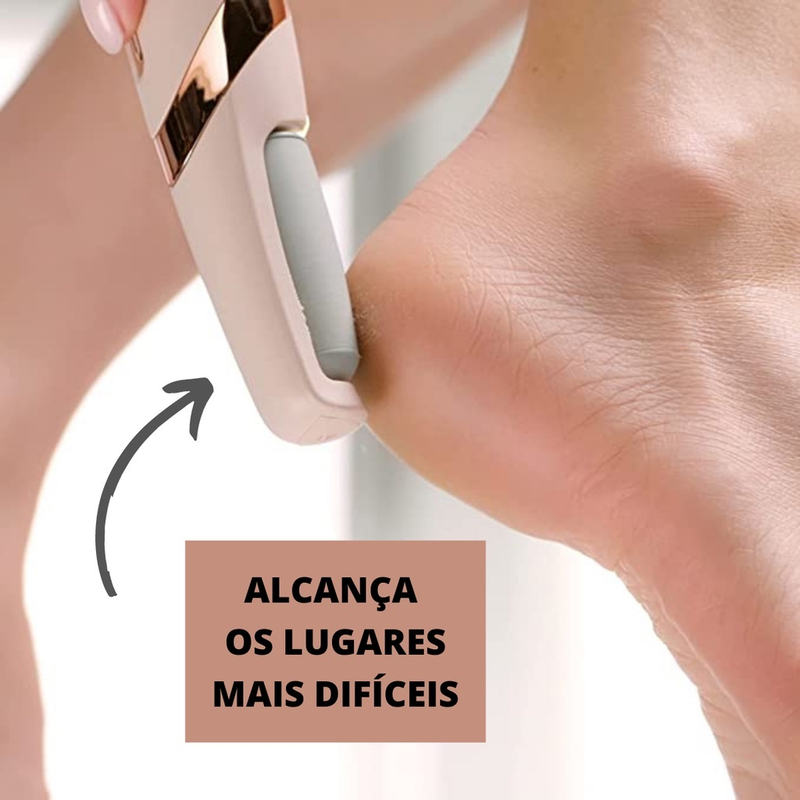 Lixador de Pé Elétrico e  Esfoliador 