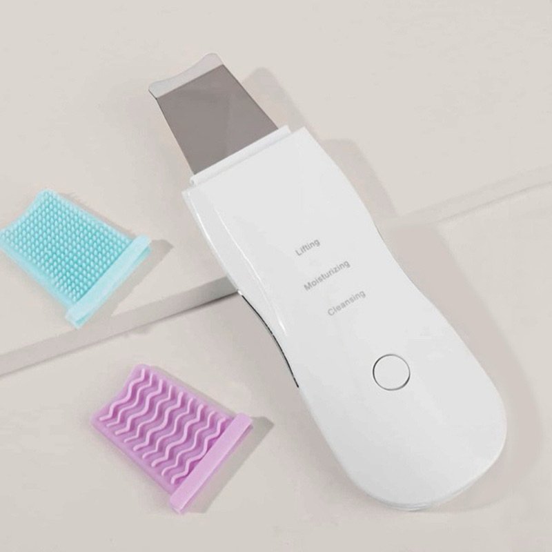 Aparelho de Peeling Esfoliante Ultrassônico Limpeza Facial Profunda Remoção de Cravos Antirrugas Sonic Skin Sonic Skin