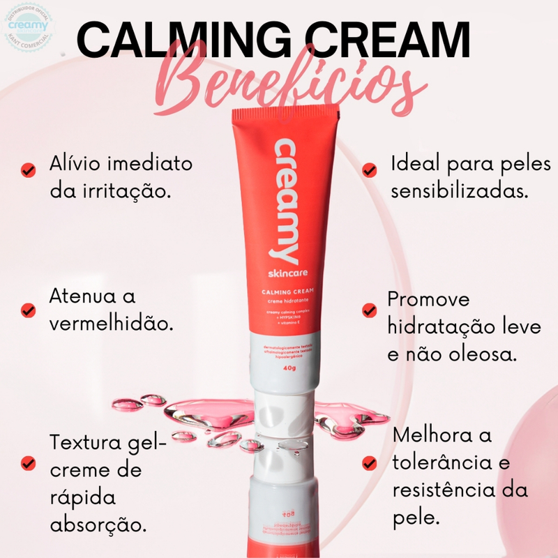Creamy Calming Cream Creme Hidratante Facial 40g