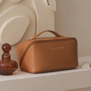 Bolsa De Cosmético De Couro