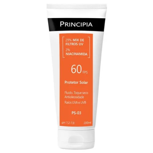 Principia kit Protetor solar facial PS-01 + Protetor solar corporal PS-03