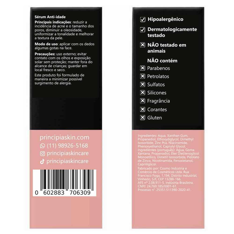 Principia Kit Anti Oleosidade