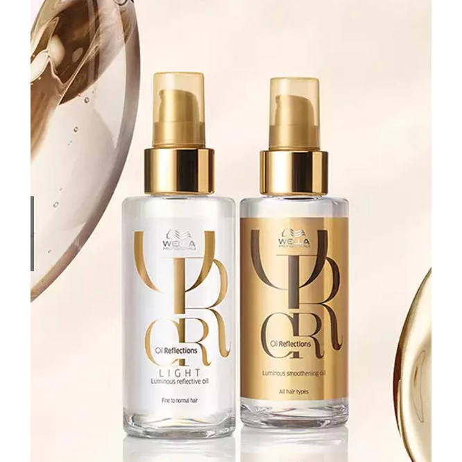 Wella Oil Reflections - Óleo Capilar 100ml Pro Salão