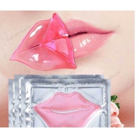 Kit 40 Máscaras Labial DADIVA De Mel de colágeno com cristal hidratante para lábios