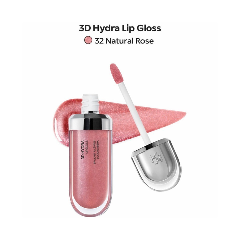 Kiko Lip Gloss 6.5ML /3D Hydra Lipgloss /Water Gloss Hidratante / Longa Duração Não Desbotante