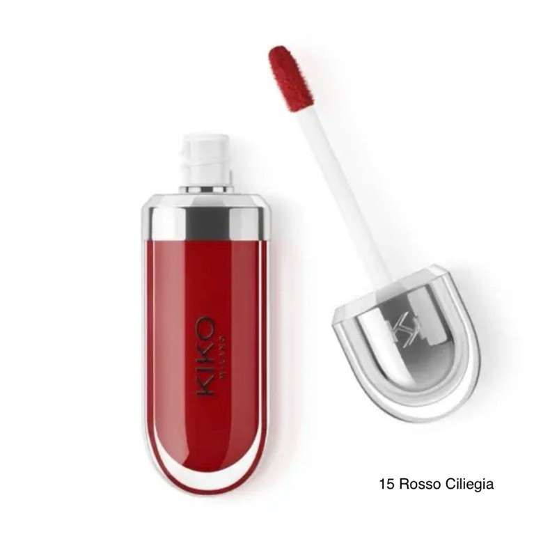 Kiko Lip Gloss 6.5ML /3D Hydra Lipgloss /Water Gloss Hidratante / Longa Duração Não Desbotante