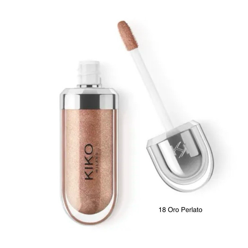 Kiko Lip Gloss 6.5ML /3D Hydra Lipgloss /Water Gloss Hidratante / Longa Duração Não Desbotante