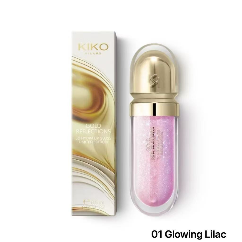 Kiko Lip Gloss 6.5ML /3D Hydra Lipgloss /Water Gloss Hidratante / Longa Duração Não Desbotante