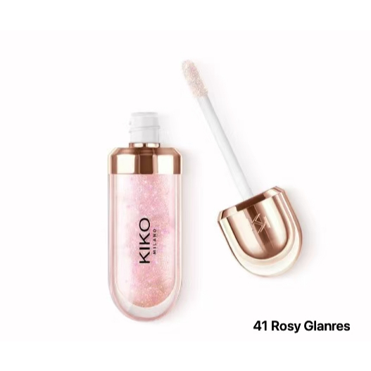 Kiko Lip Gloss 6.5ML /3D Hydra Lipgloss /Water Gloss Hidratante / Longa Duração Não Desbotante