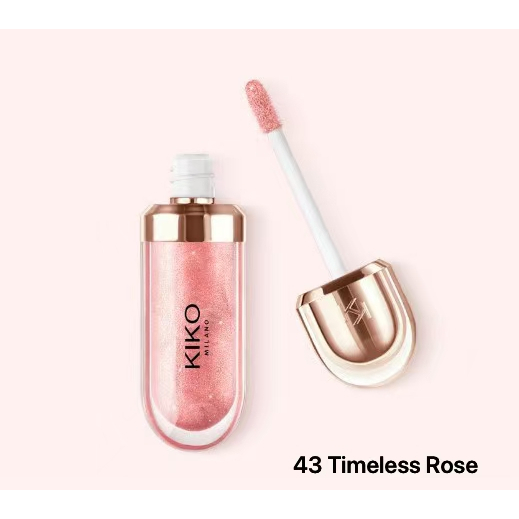 Kiko Lip Gloss 6.5ML /3D Hydra Lipgloss /Water Gloss Hidratante / Longa Duração Não Desbotante