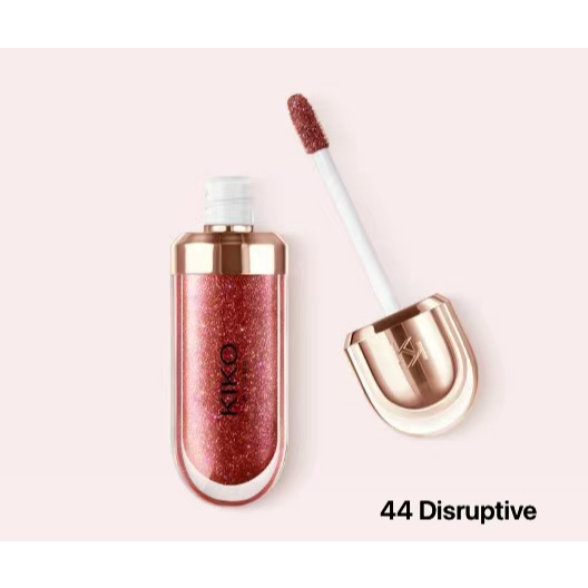 Kiko Lip Gloss 6.5ML /3D Hydra Lipgloss /Water Gloss Hidratante / Longa Duração Não Desbotante