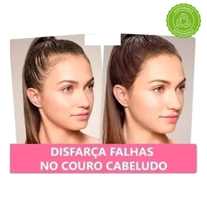 Maquiagem Capilar Correcao Falhas Cabelo e Barba