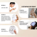 Máscara Facial LED 7 Cores Profissional – Clareia a Pele, Controla Acne e Reduz Poros para Tratamento Facial em Casa