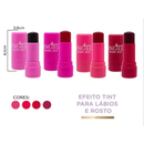 Blush Jelly Tint em Bastão 3 em 1 