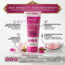 Kit Skin Care Completo Rosa Mosqueta Limpeza de Pele Profunda Mousse Bruma Presente Dia das Mães