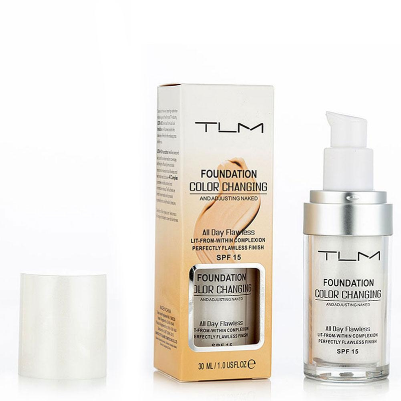 TLM 30ml Base Concealer Creme Creme à prova d'água Base de Cobertura Completa. Esse produto terá entrega Internacional, então o prazo de entrega pode variar, chegando em no máximo 30 dias.
