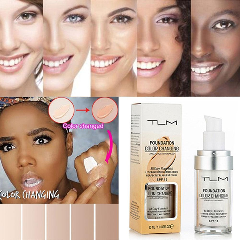 TLM 30ml Base Concealer Creme Creme à prova d'água Base de Cobertura Completa. Esse produto terá entrega Internacional, então o prazo de entrega pode variar, chegando em no máximo 30 dias.