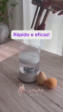 Limpador de Pincéis e Esponjas de Maquiagem Elétrico