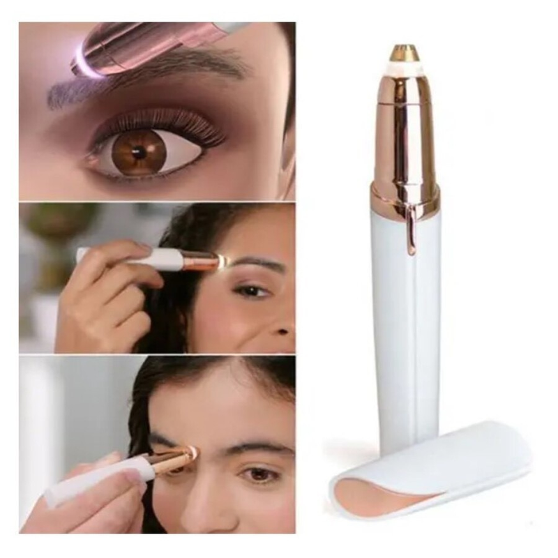 Caneta depiladora Aparadora de Sobrancelha,  Rosto Portátil. Elétrico Recarregável NS02