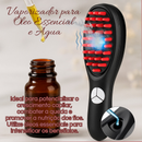 Pente Massageador Capilar 4 em 1 com LED e Vapor – Fortalece os Fios, Estimula o Crescimento e Combate a Queda