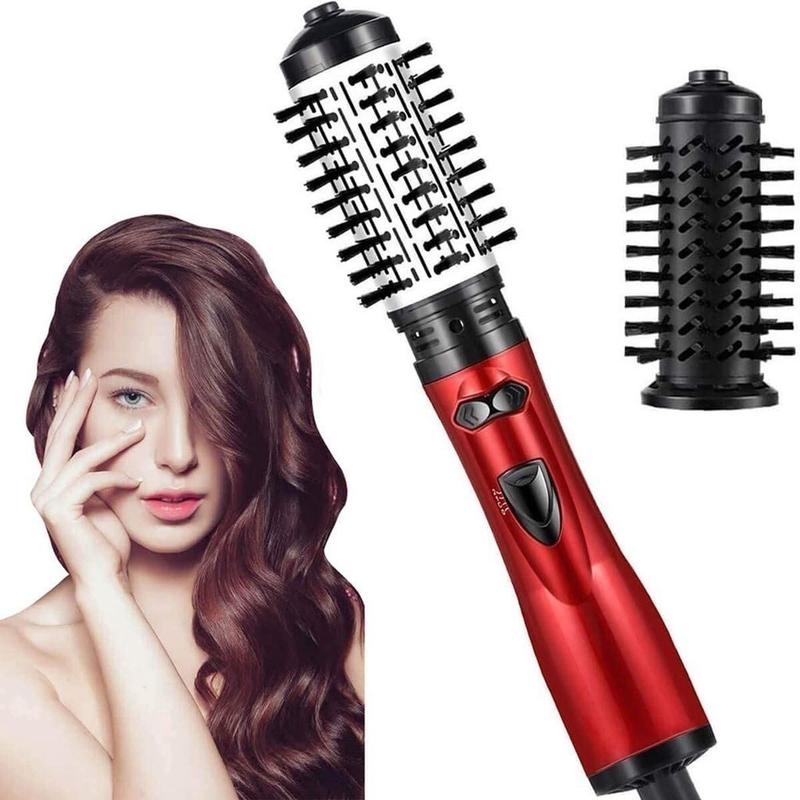 Escova Rotativa Elétrica Secador de cabelo Profissional 2 em 1