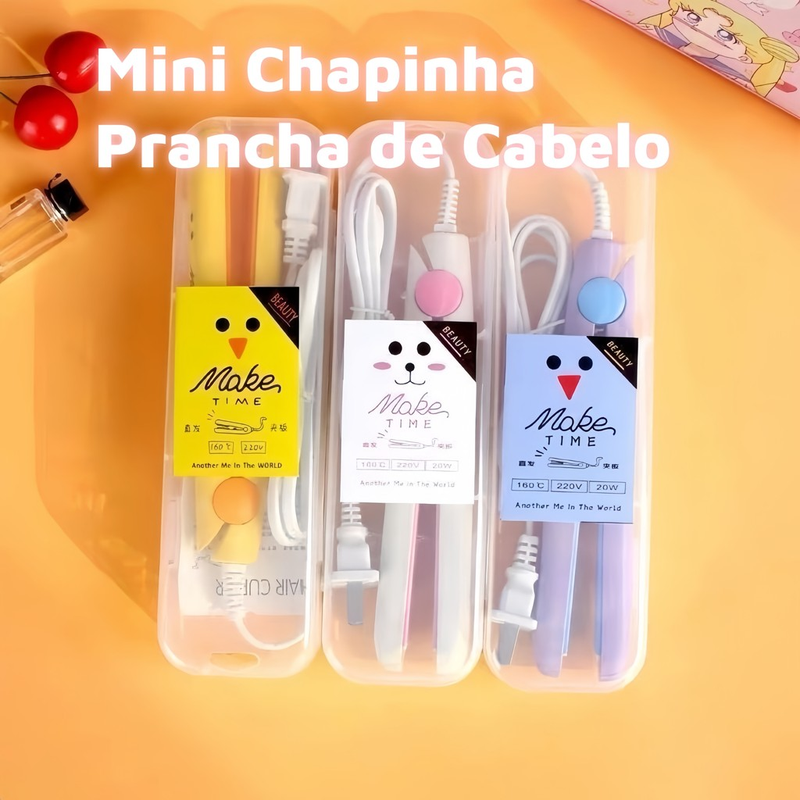 Mini Chapinha com case portátil